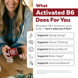 Triquetra Health BioActive B6 25mg supplement packaging