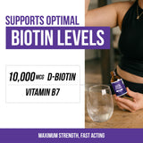 Triquetra Health Biotin Liquid Supplement ingredients list