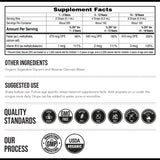Triquetra Health Children's Methylfolate B12 Supplement back view