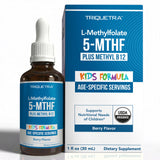 Triquetra Health Children's Methylfolate B12 Supplement packaging front view