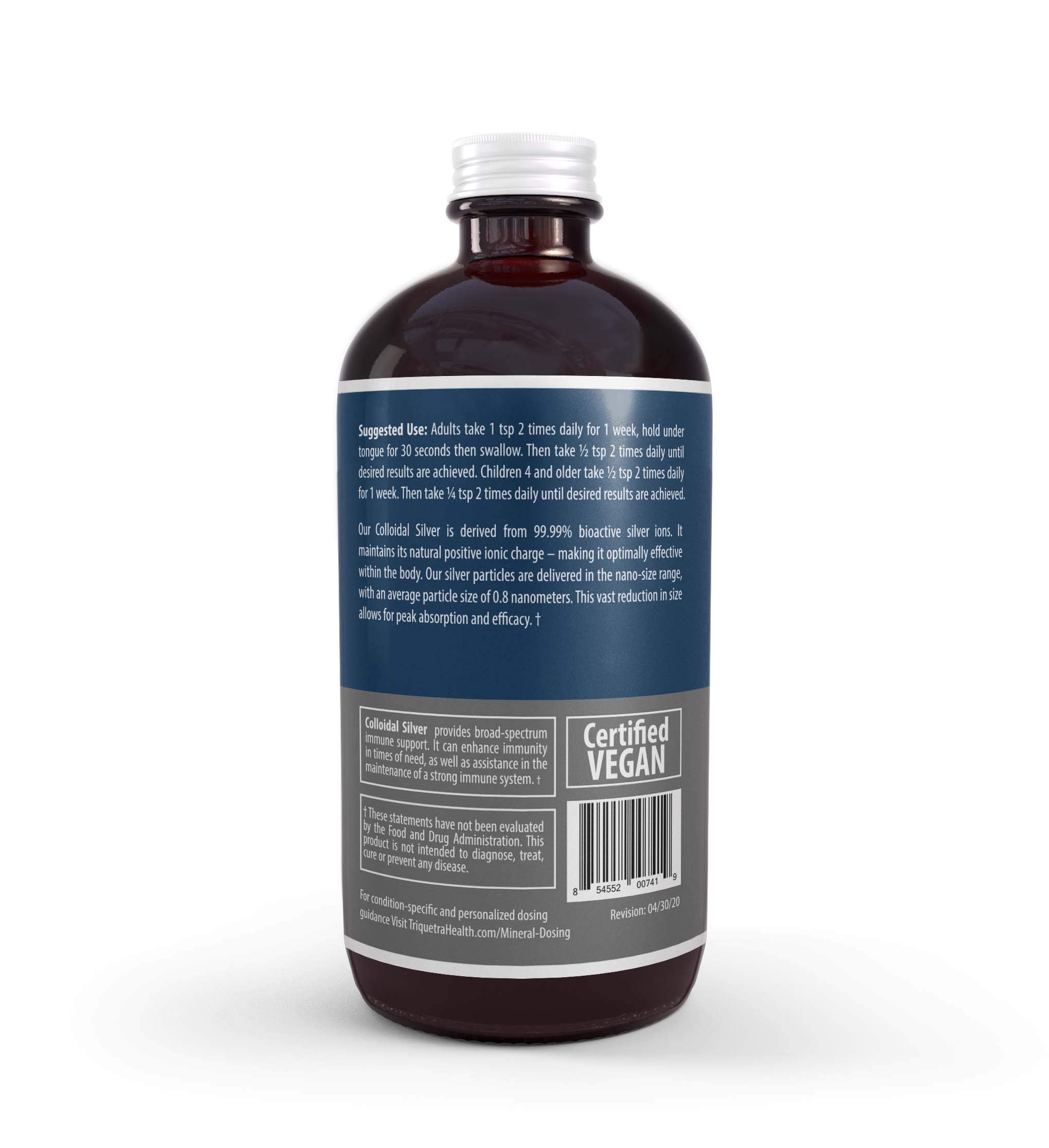 Triquetra Health Colloidal Silver 397g bottle lifestyle scene