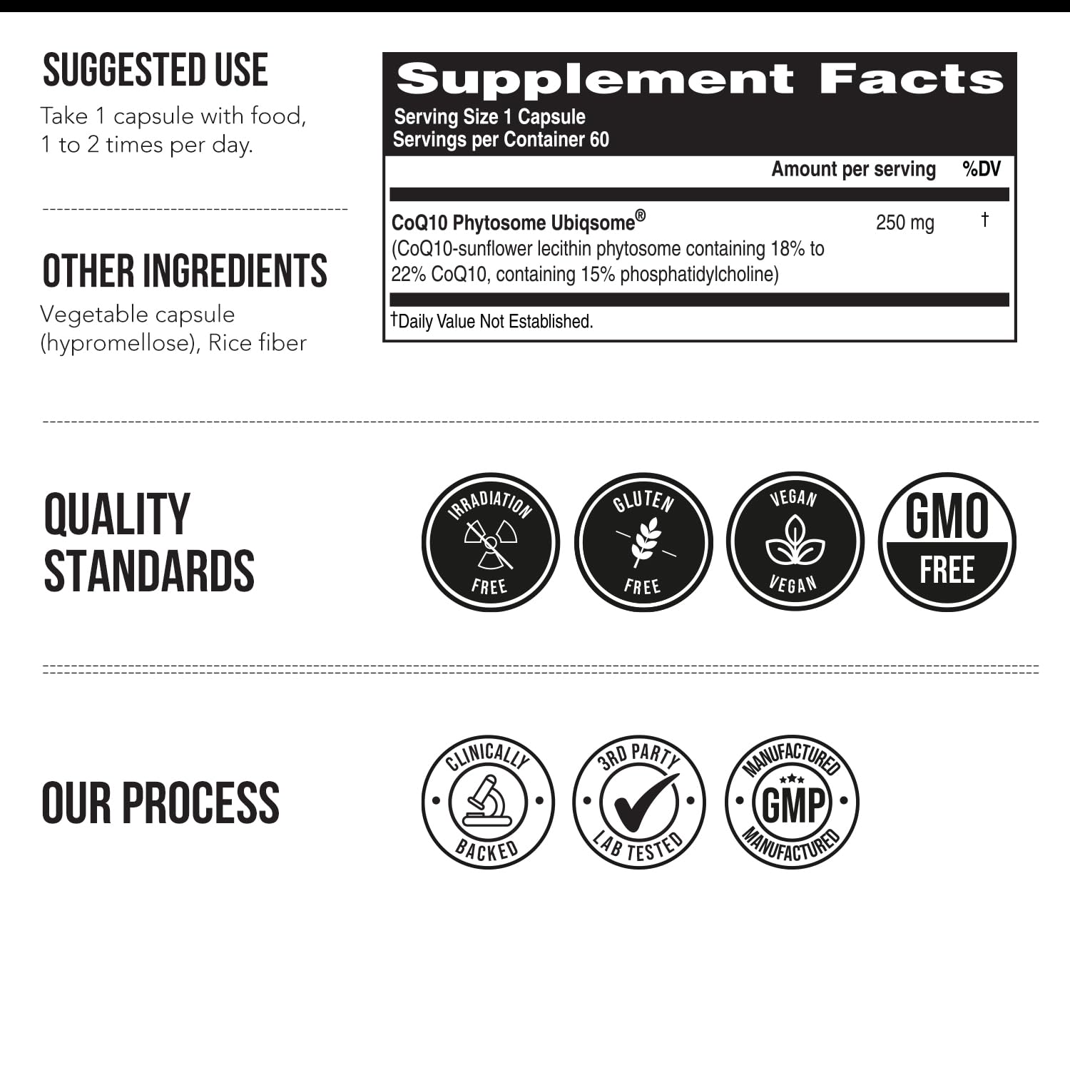 Triquetra Health CoQ10 Phytosome 100mg 60 Capsules packaging