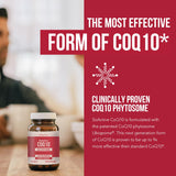 Triquetra Health CoQ10 Phytosome 100mg 60 Capsules side view