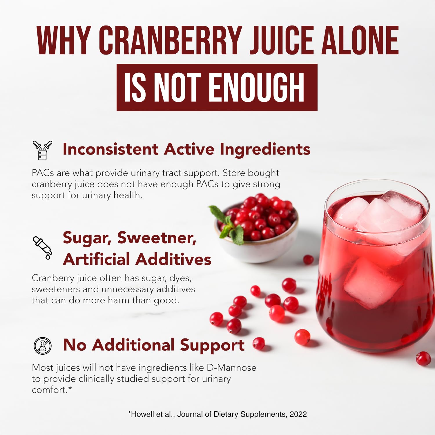 Triquetra Health CranEaze Cranberry Extract 36mg PAC capsules close-up