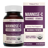 Triquetra Health D-Mannose 1500mg supplement front view