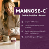 Triquetra Health D-Mannose 1500mg supplement side view