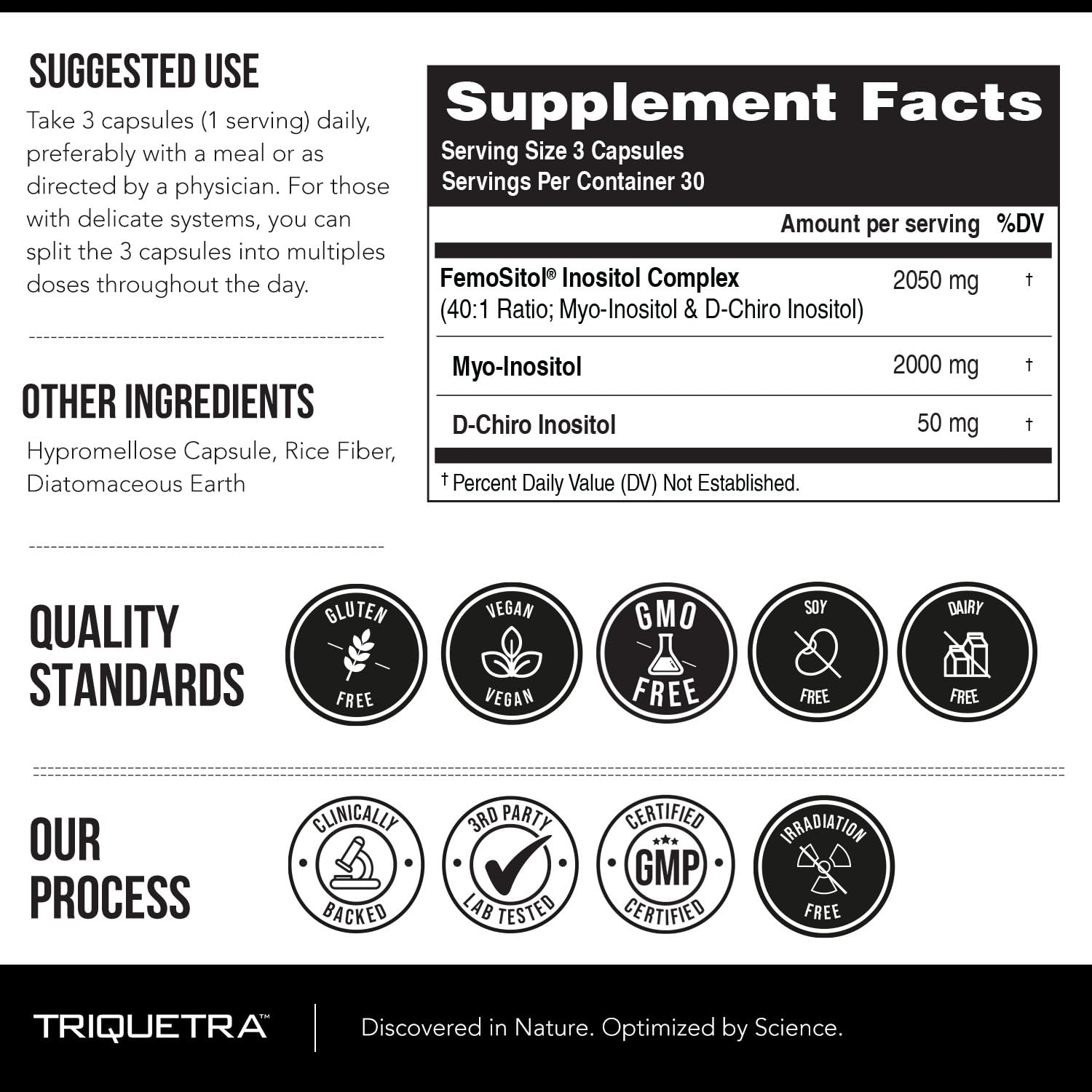 Triquetra Health FemoSitol packaging details