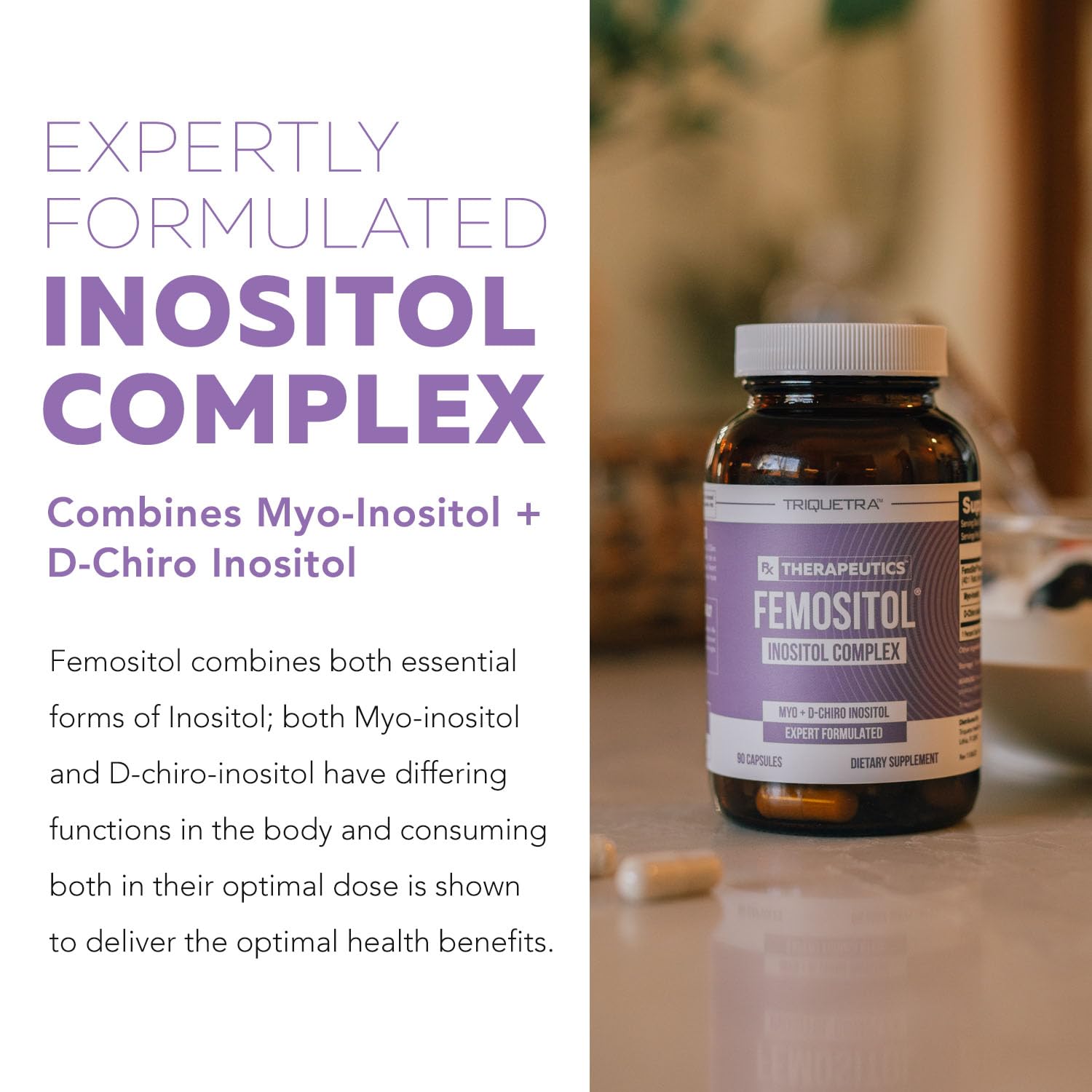 Triquetra Health FemoSitol supplement ingredients list