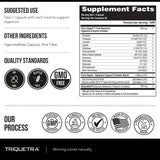 Triquetra Health Flora daily Multi-Enzymes 90 Capsules with a meal