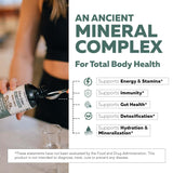 Triquetra Health Flora Fulvic Trace Mineral Complex capsule close-up