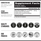 Triquetra Health Flora Fulvic Trace Mineral Complex with a measuring spoon