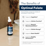 Triquetra Health Folinic Acid Liquid Drops packaging and label