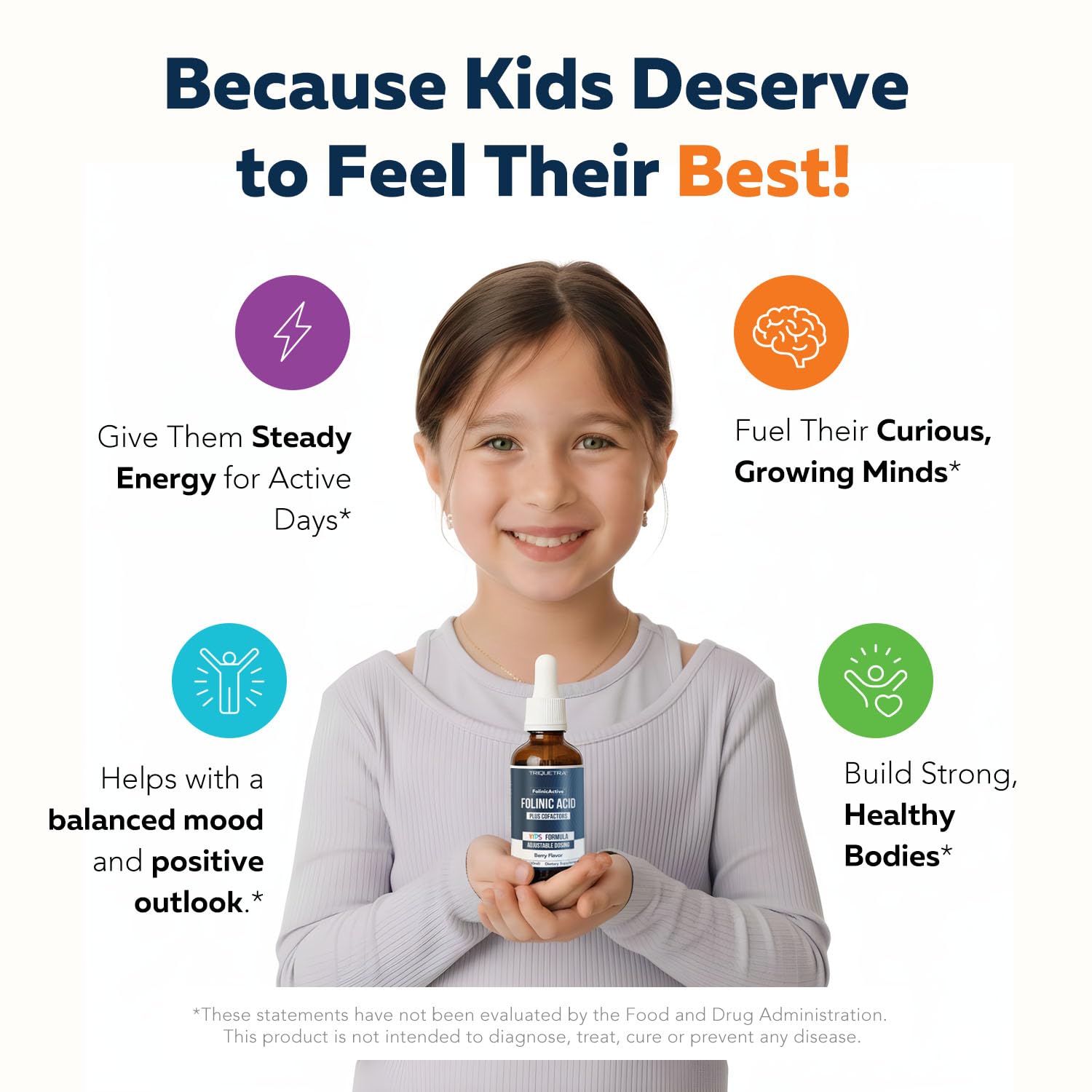 Triquetra Health FolinicActive Kids Liquid Drops 141g ingredients list