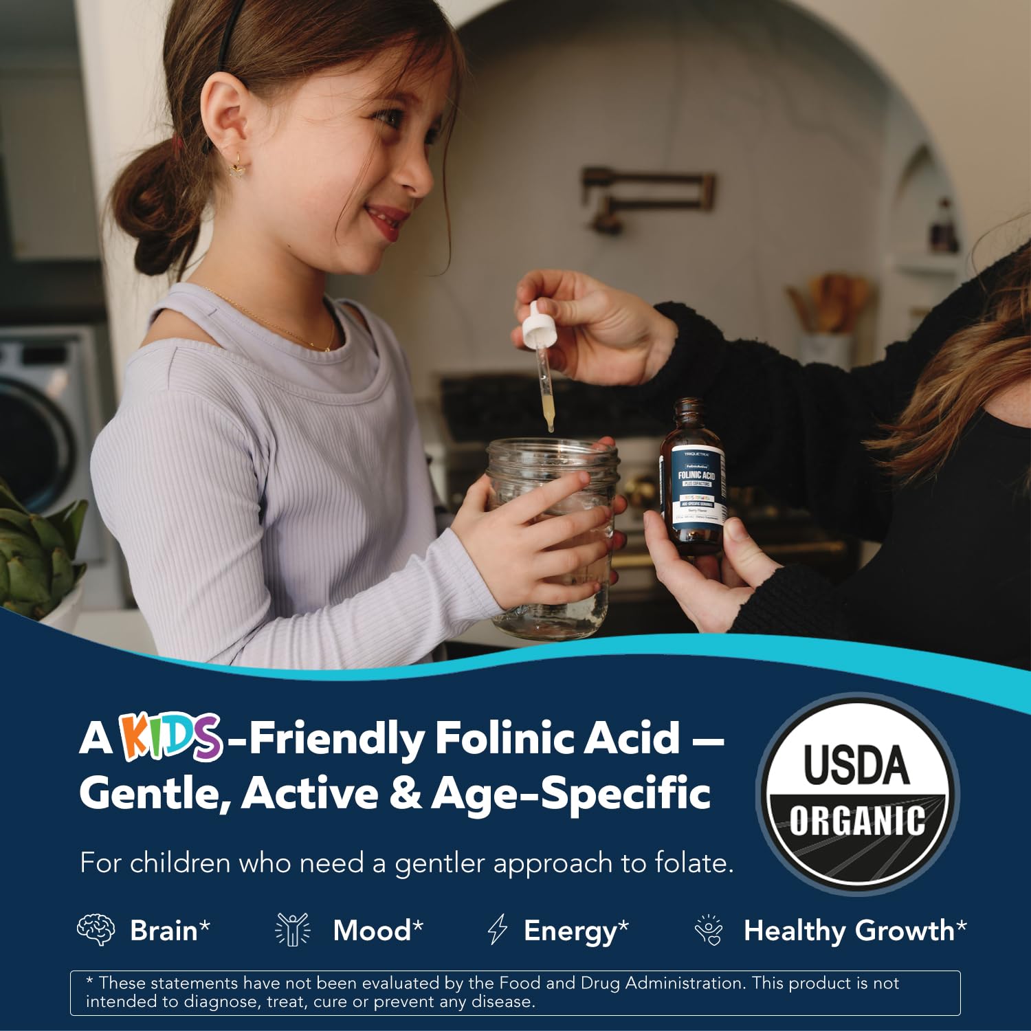 Triquetra Health FolinicActive Kids Liquid Drops 141g packaging