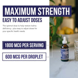 Triquetra Health Iodine Liquid Supplement dropper close-up