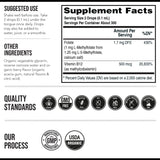 Triquetra Health L-Methylfolate 1000 mcg liquid supplement side view