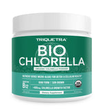 Triquetra Health Organic Chlorella Powder 225g front view