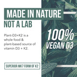 Triquetra Health Organic Vitamin D3 & K2 capsule close-up