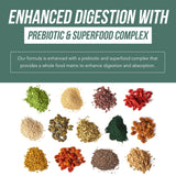 Triquetra Health Organic Vitamin D3 & K2 capsules with fresh fruits