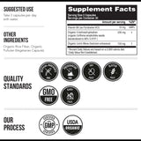 Triquetra Health Plant 5-HTP 200mg capsules opened bottle