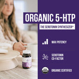 Triquetra Health Plant 5-HTP 200mg capsules side view