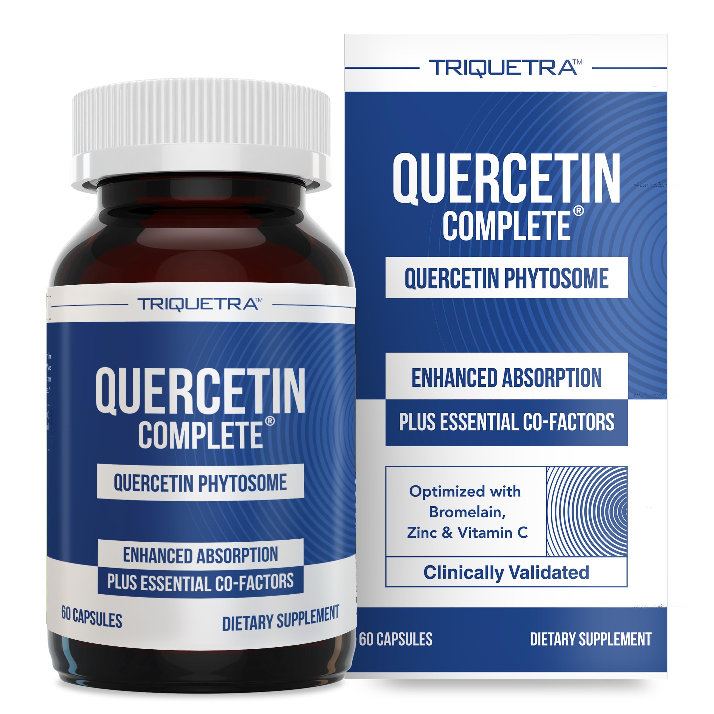 Triquetra Health Quercetin Complete 250mg capsule front view