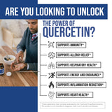 Triquetra Health Quercetin Complete 250mg with a measuring spoon