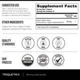 Triquetra Health Saffron Capsules close-up of the capsules