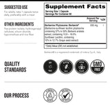 Triquetra Health SoActive Berberine Phytosome 550mg capsules with ingredients