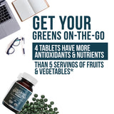 Triquetra Health Spirulina Tablets in a natural setting