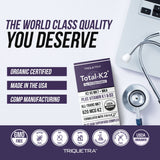 Triquetra Health Total K2 Vitamin K2 MK7 & MK4 lifestyle scene