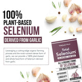 Triquetra Health Total Selenium 200mcg capsules bottle with label