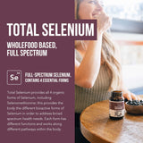 Triquetra Health Total Selenium 200mcg capsules side view