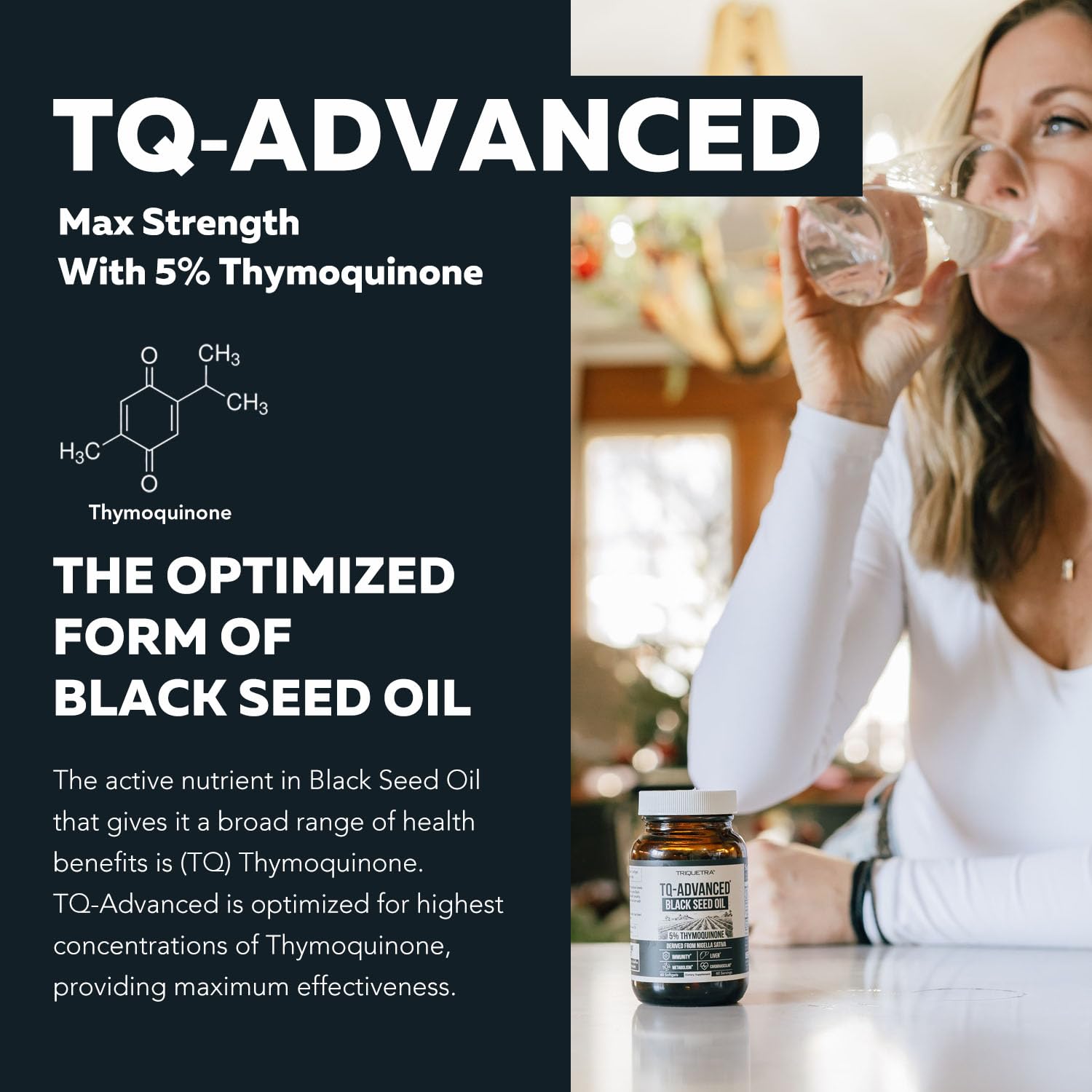 Triquetra Health TQ-Advanced Black Seed Oil Softgels packaging