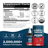 Triquetra Health Vitamin B12 sublingual liquid serving size