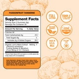 Troomy Nootropics Focus Mushroom Gummies ingredients list