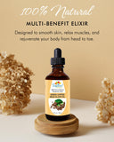 Tropical Holistic Green Coffee Bean Extract Elixir Oil back view