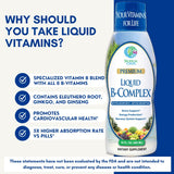Tropical Oasis B-Complex Liquid Supplement 454g with measuring cup
