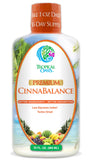 Tropical Oasis Cinnabalance liquid cinnamon supplement bottle front view