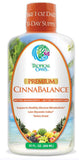 Tropical Oasis Cinnabalance liquid cinnamon supplement in a glass
