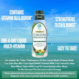 Tropical Oasis Liquid Calcium Magnesium 454g ingredients list