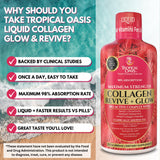 Tropical Oasis Liquid Collagen Glow lifestyle scene