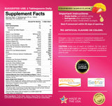 Tropical Oasis Liquid Multivitamin for Women 1139g side view