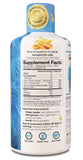 Tropical Oasis Lutein Eye Health Supplement 1oz bottle side view