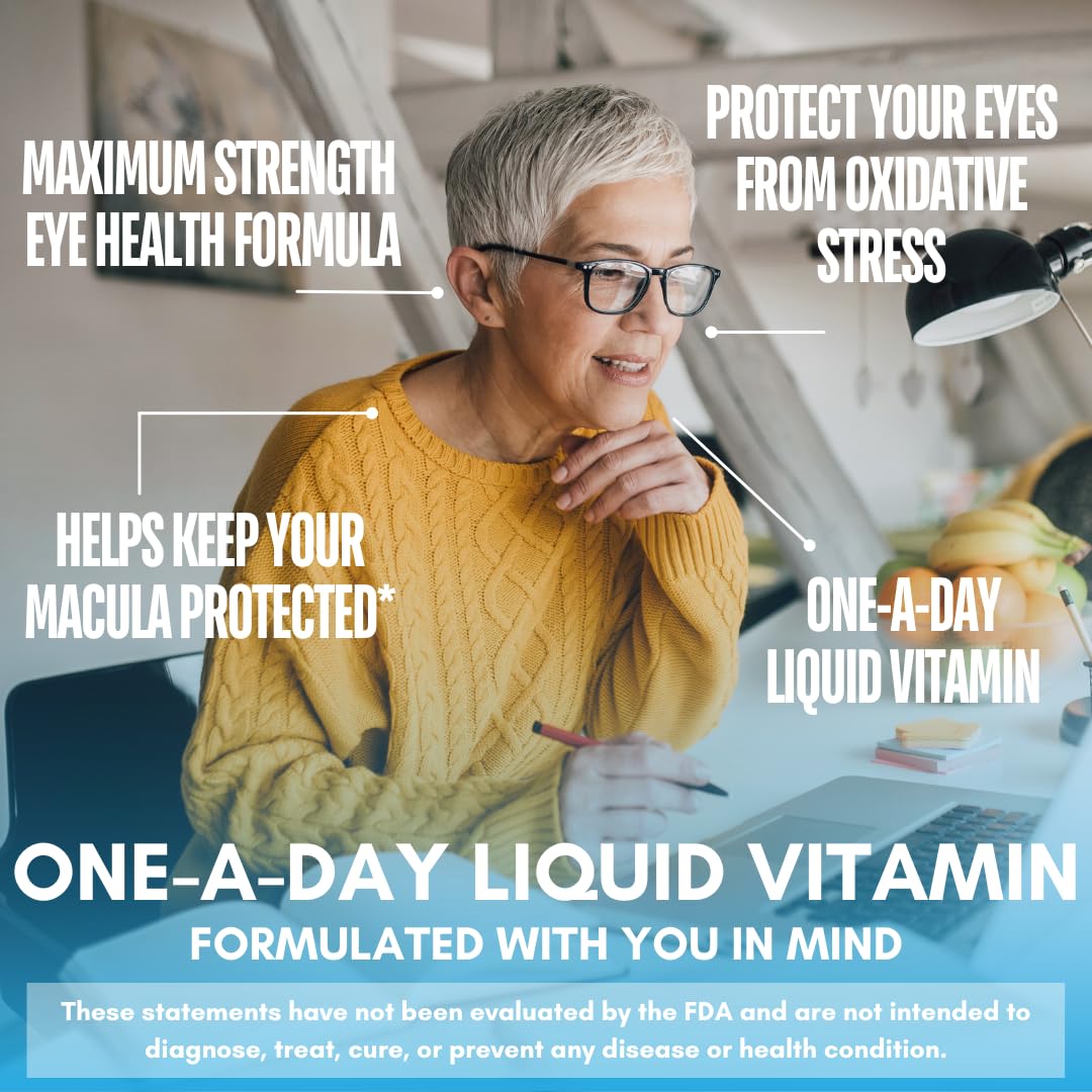 Tropical Oasis Lutein Eye Health Supplement packaging