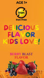 Tropical Oasis Organic Liquid Multivitamin Drops for Toddlers berry flavour