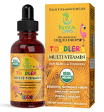 Tropical Oasis Organic Liquid Multivitamin for Toddlers 150g front view