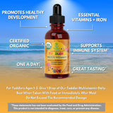 Tropical Oasis Organic Liquid Multivitamin for Toddlers 150g with dropper