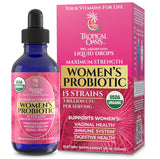 Tropical Oasis Organic Liquid Probiotic Drops 240g front view