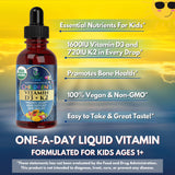 Tropical Oasis Organic Vitamin D3 K2 Drops ingredients list